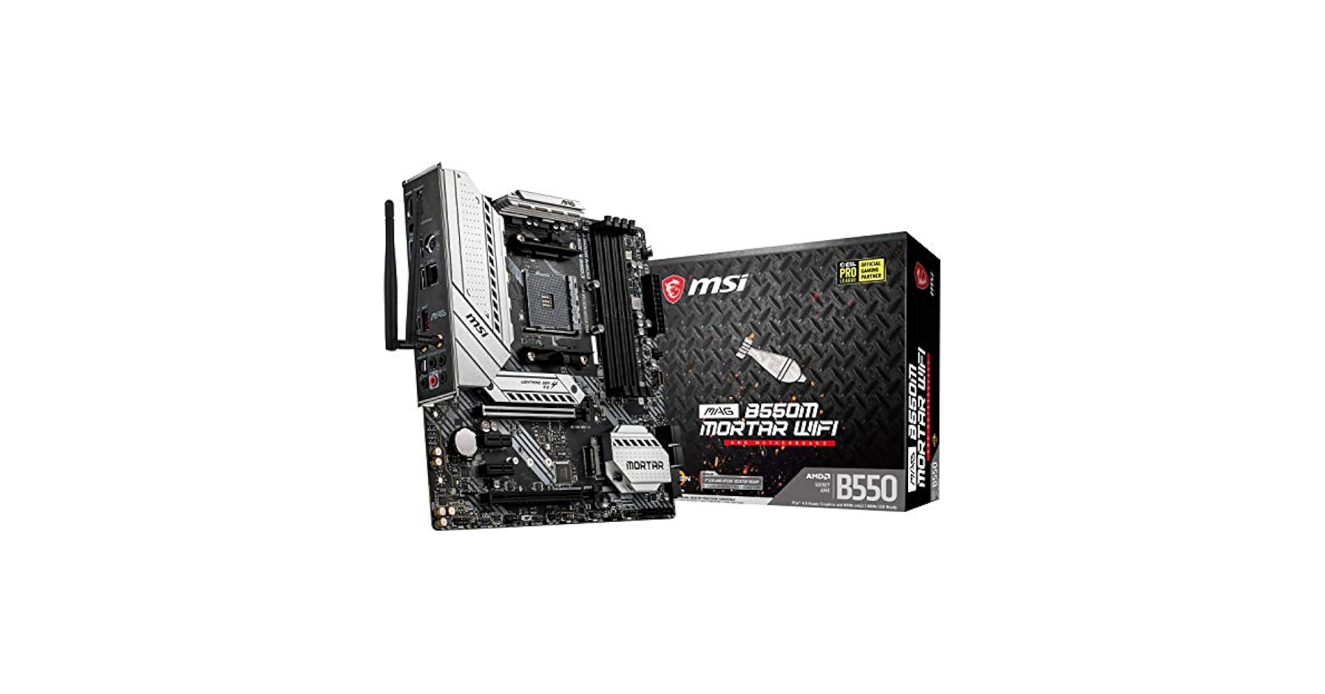 Amazon.com: MSI MAG B550M MORTAR WIFI Gaming Motherboard